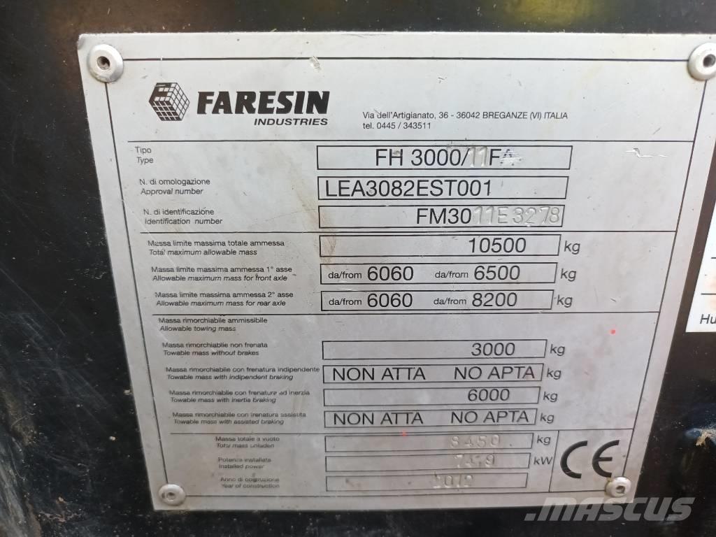Faresin 11.30 Teleskopski viljuškari