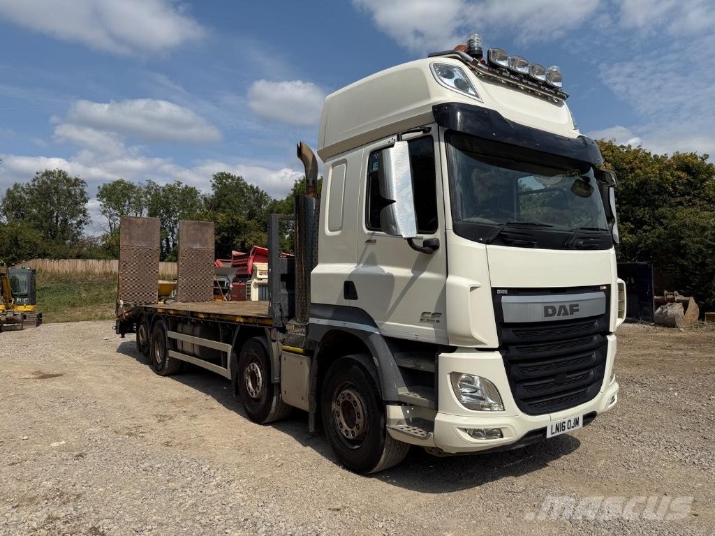 DAF CF 460 Kamioni sa ravan platformom / vitlom