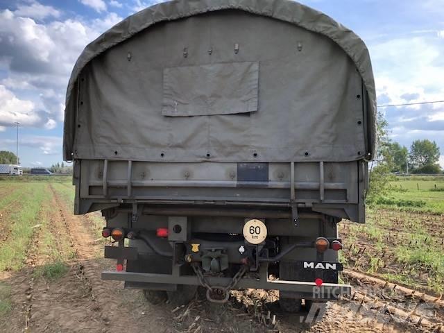 MAN 11-136 4T 4x4 Sanduk kamioni