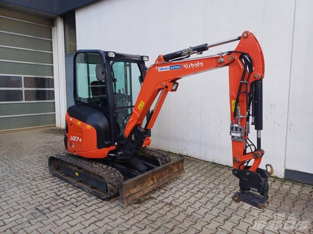 Kubota U 27-4 Mini bageri < 7t