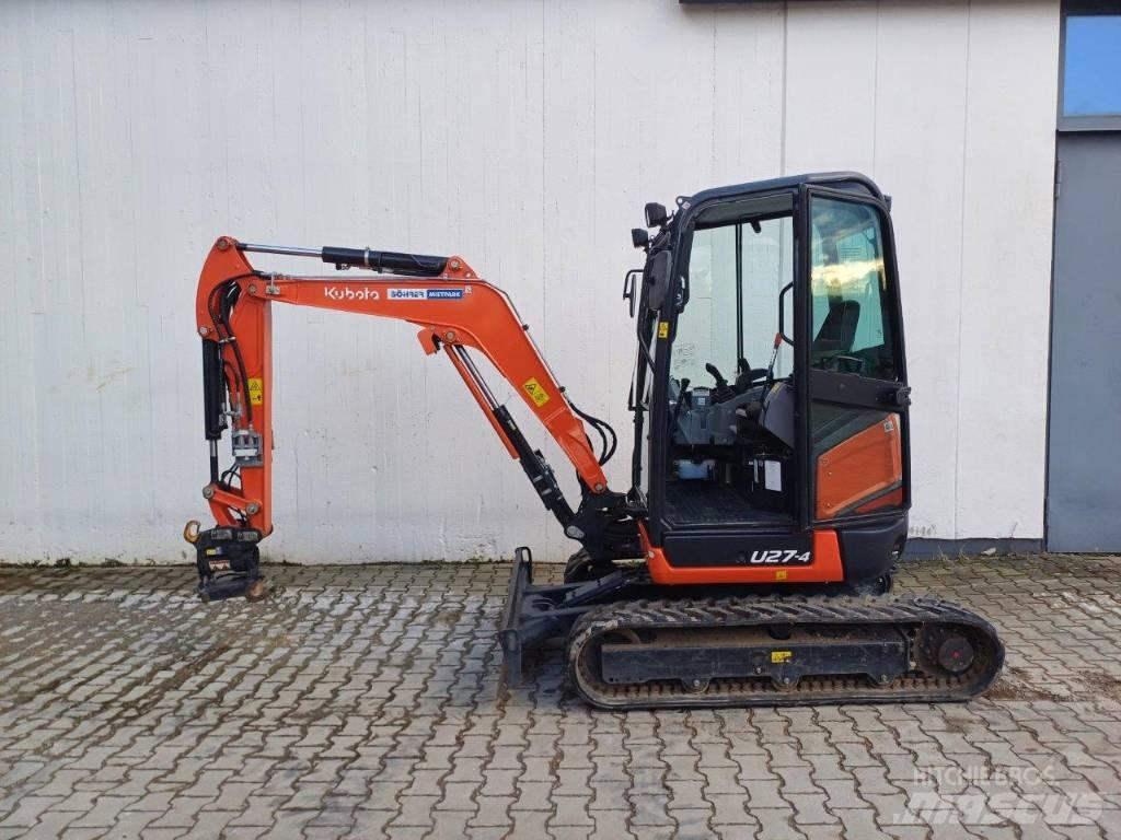 Kubota U 27-4 Mini bageri < 7t