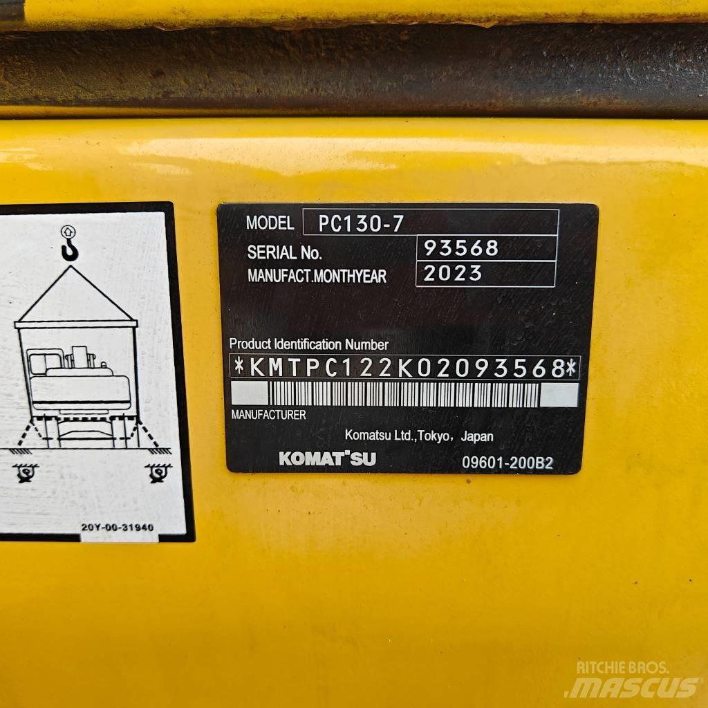 Komatsu 130-7 Bageri guseničari