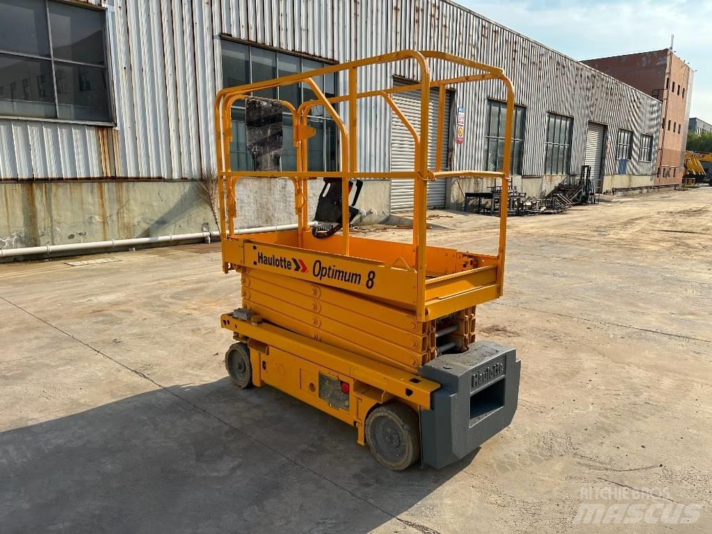 Haulotte OPTIMUM 8 Makazaste platforme