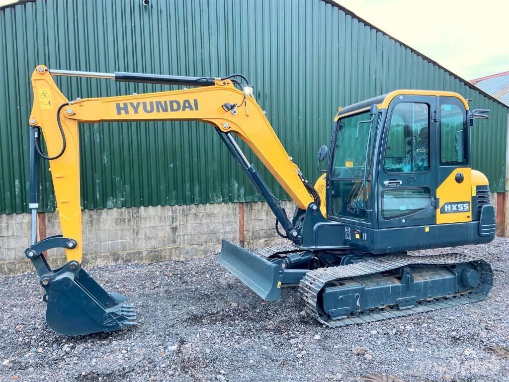 Hyundai HX55 Mini bageri < 7t