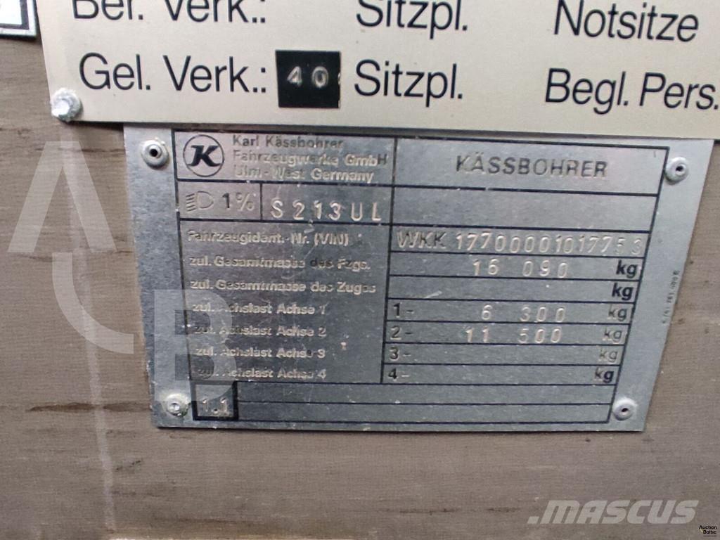 Setra S 213 UL Ostalo