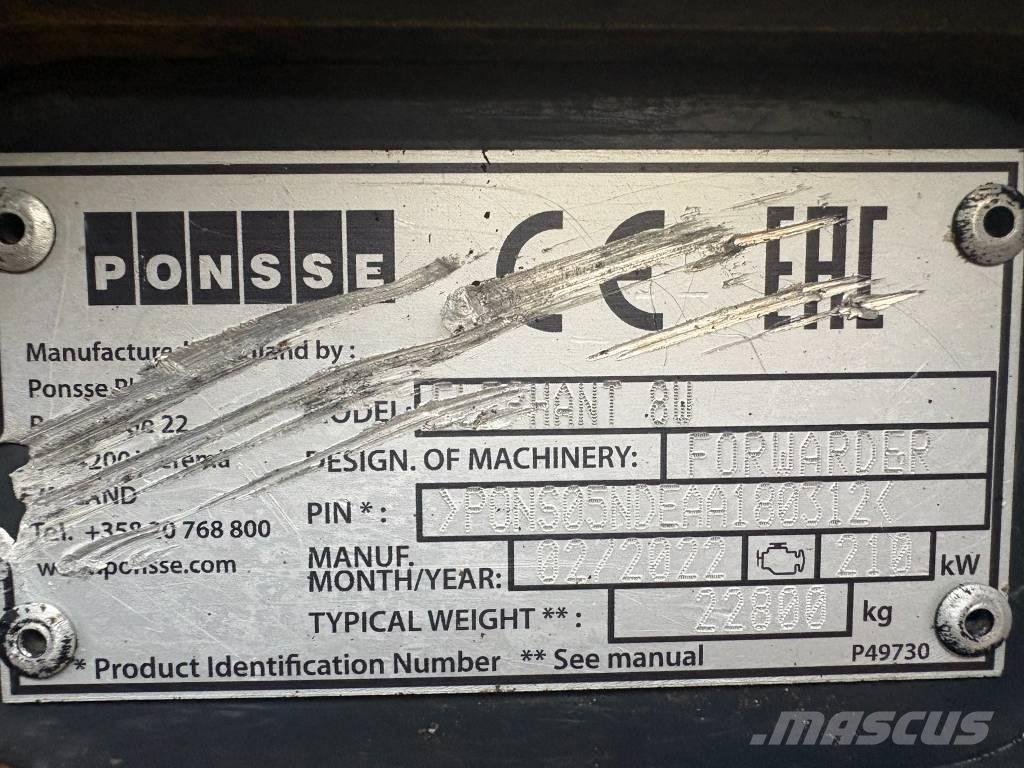 Ponsse Elephant Forvarderi