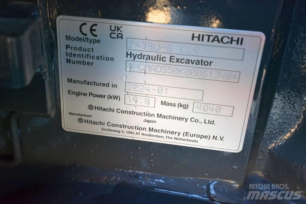 Hitachi ZX 38 U-6 Mini bageri < 7t