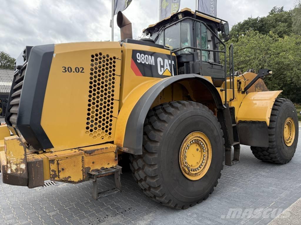 CAT 980M shovel + Bak Utovarivači na točkove