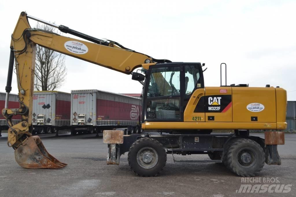 CAT M 322F Bageri točkaši