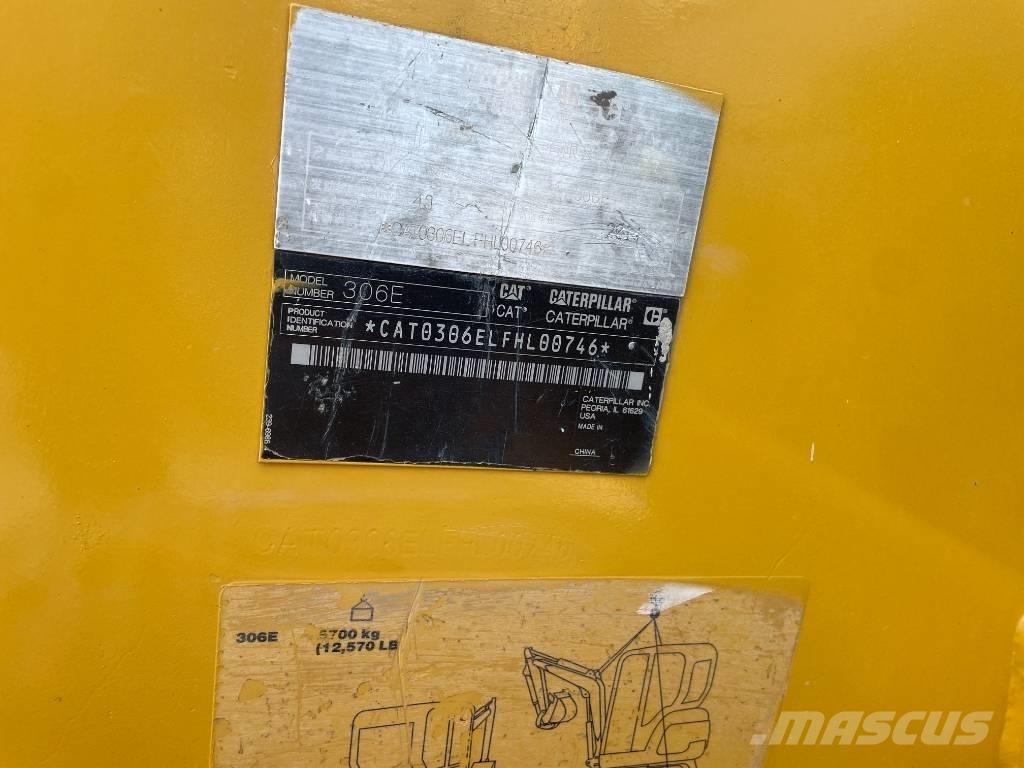 CAT 306 Mini bageri < 7t
