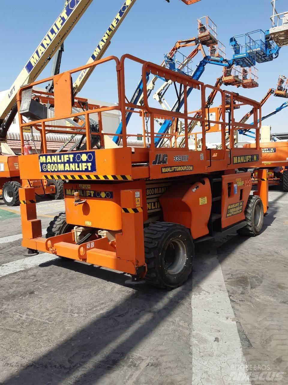 JLG 3394RT Makazaste platforme