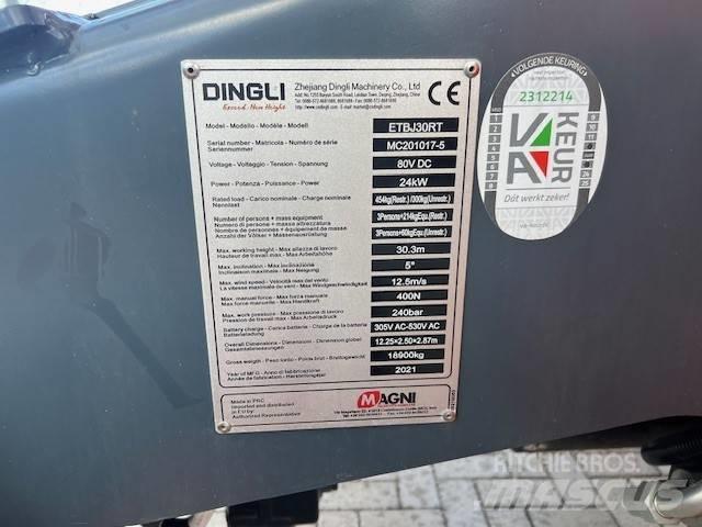 Magni ETBJ 30 RT Teleskopske podizne platforme