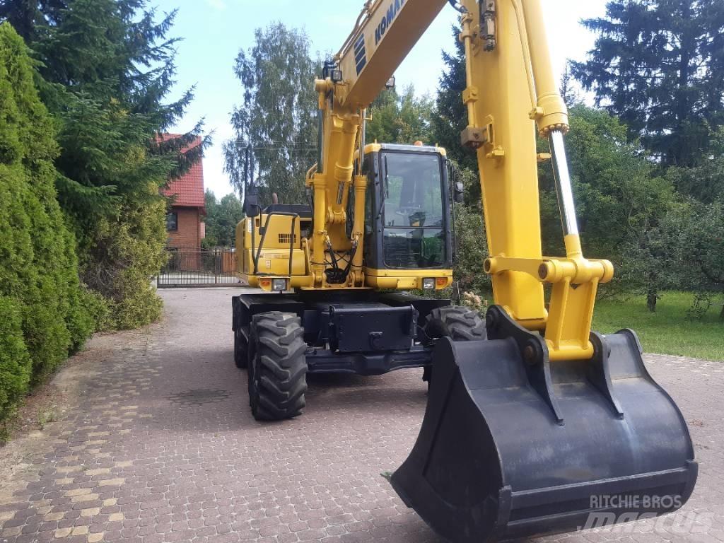 Komatsu PW 130-7 Bageri točkaši