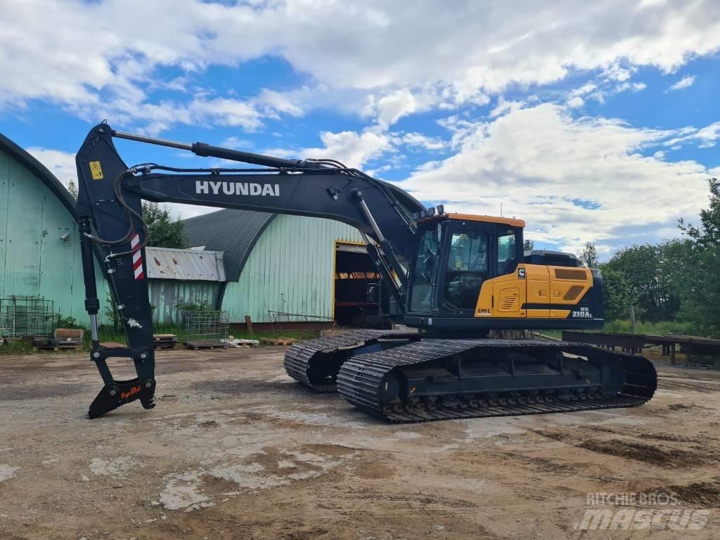 Hyundai HX210AL Bageri guseničari