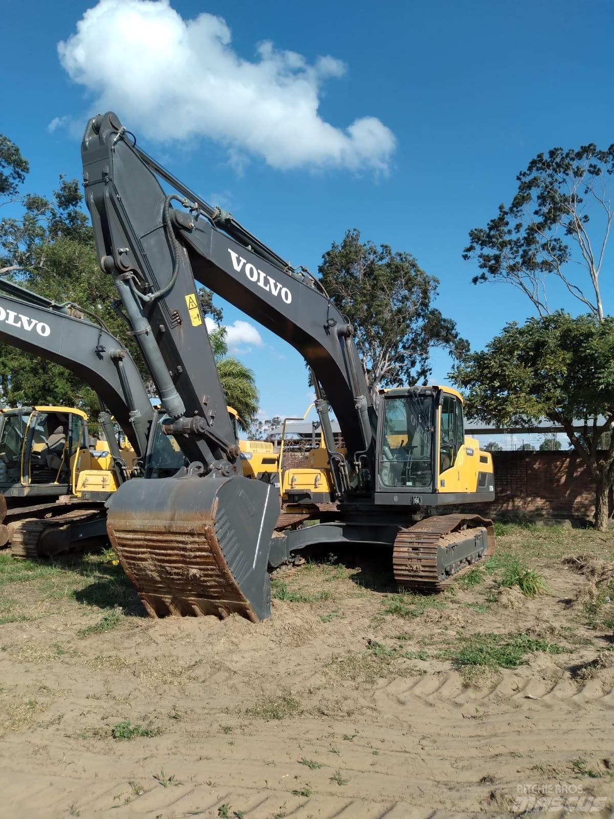 Volvo EC250DL Bageri guseničari