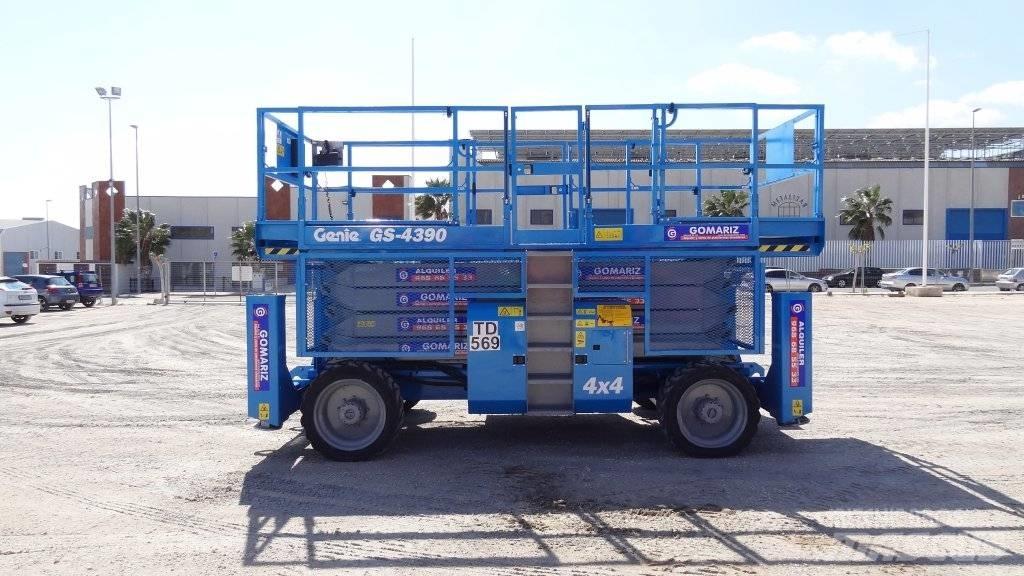 Genie GS 4390 RT Makazaste platforme