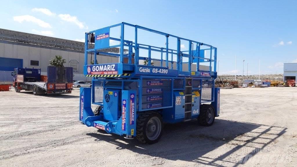 Genie GS 4390 RT Makazaste platforme