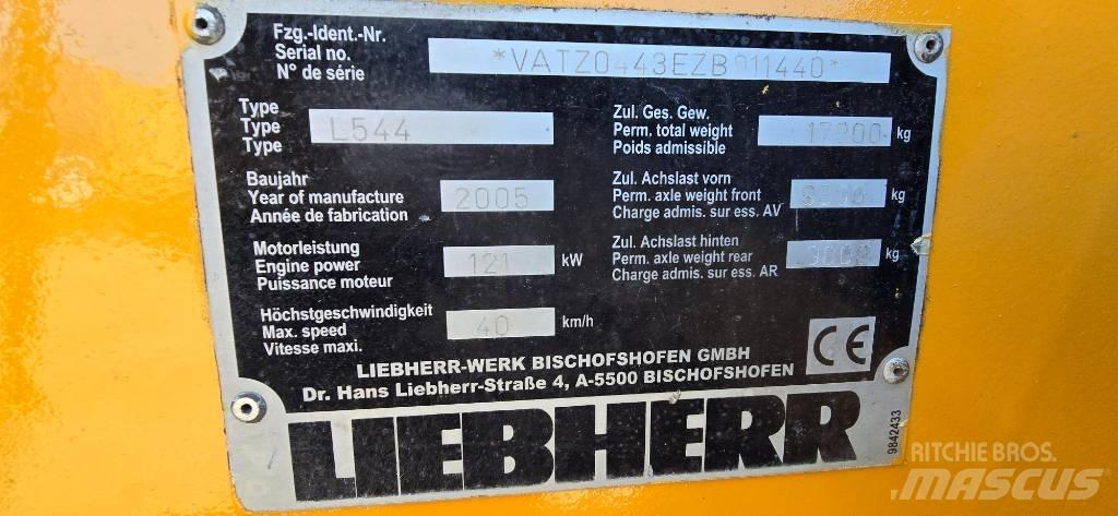 Liebherr L 544 Utovarivači na točkove