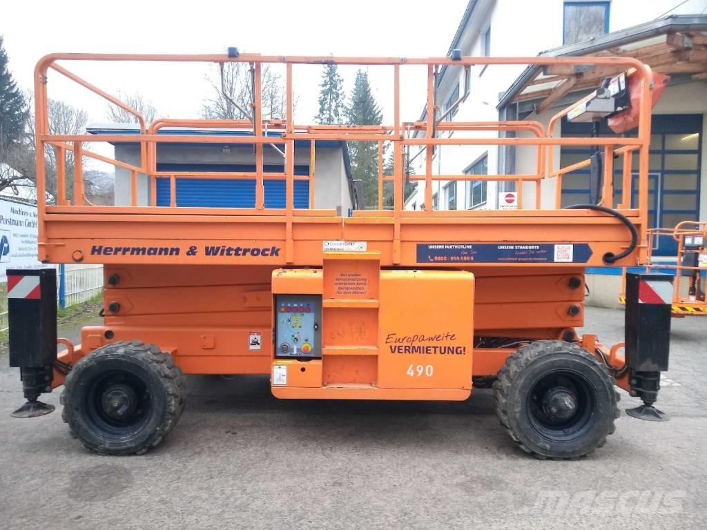 Haulotte H 12 SX Makazaste platforme