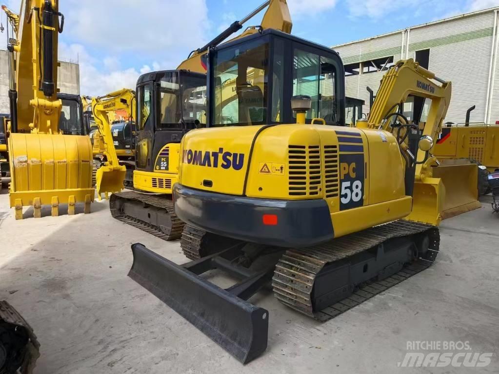 Komatsu pc58 Mini bageri < 7t