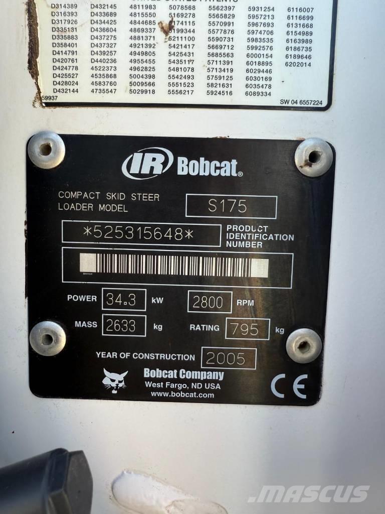 Bobcat S 175 Skid steer mini utovarivači