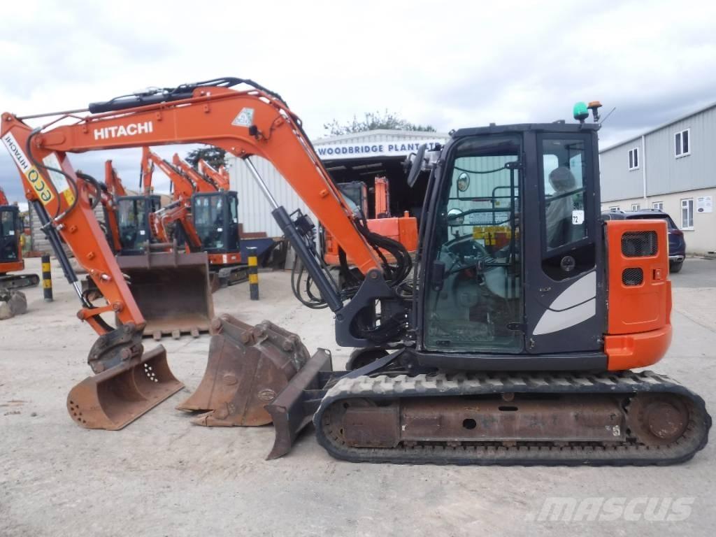 Hitachi ZX 85 US B-6 Midi bageri 7t – 12t
