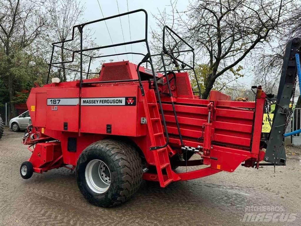 Massey Ferguson 187 Prese/balirke za četvrtaste bale