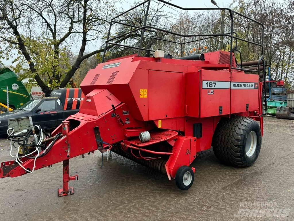 Massey Ferguson 187 Prese/balirke za četvrtaste bale