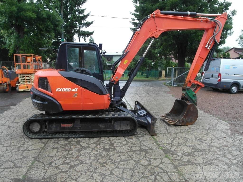 Kubota KX 080-4 Midi bageri 7t – 12t