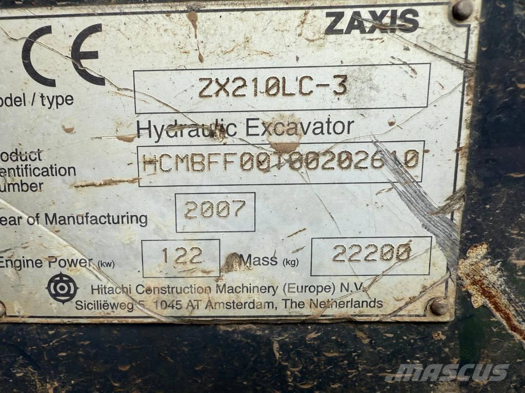 Hitachi ZX 210 LC-3 Bageri guseničari