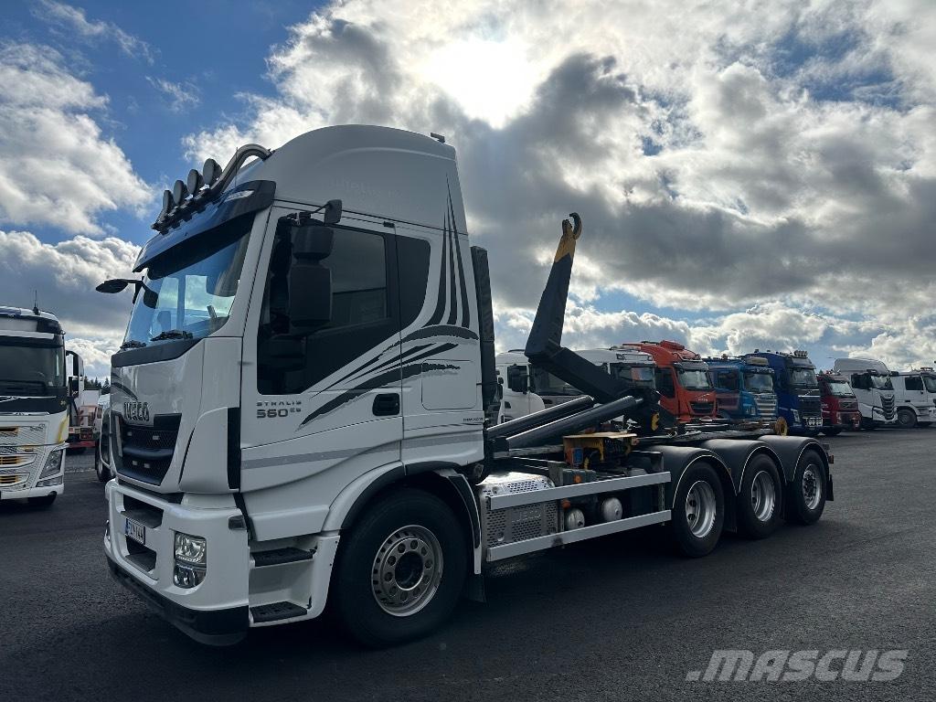 Iveco Stralis 8x4*4 Rol kiper kamioni sa kukom za podizanje tereta