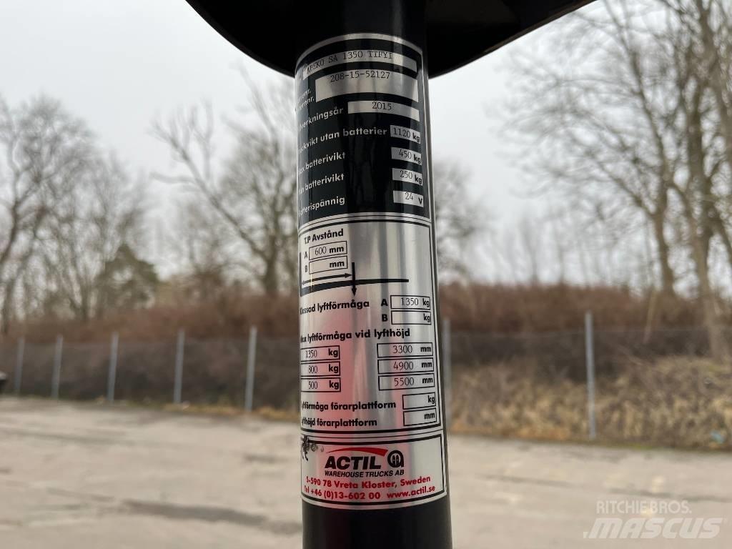 Abeko SA 1350TTFYI Samopogonski ručni viljuškari