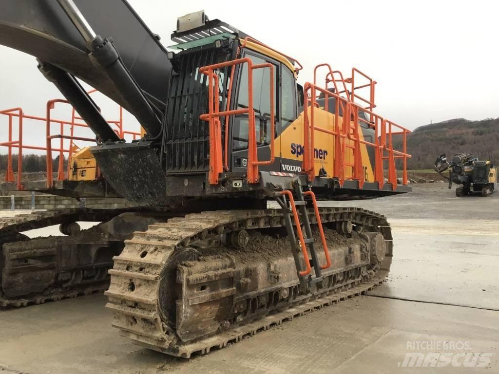 Volvo EC 750 E Bageri guseničari