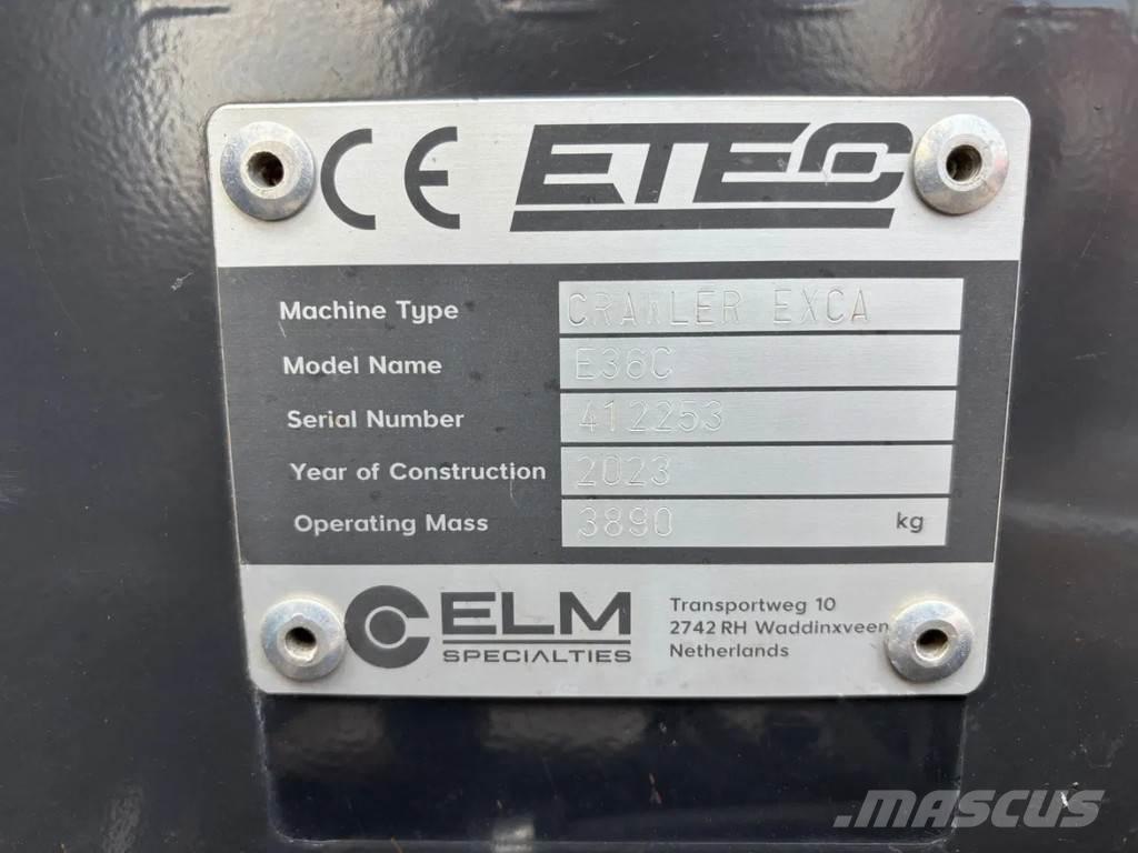 Etec E36C Mini bageri < 7t
