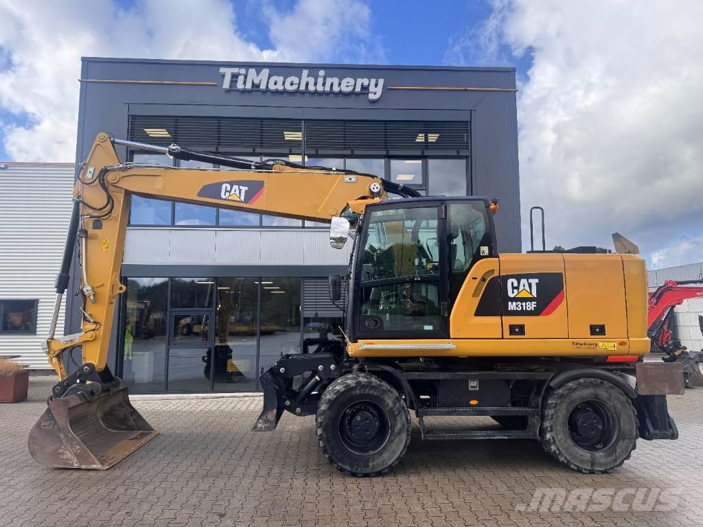CAT M 318 F Bageri točkaši
