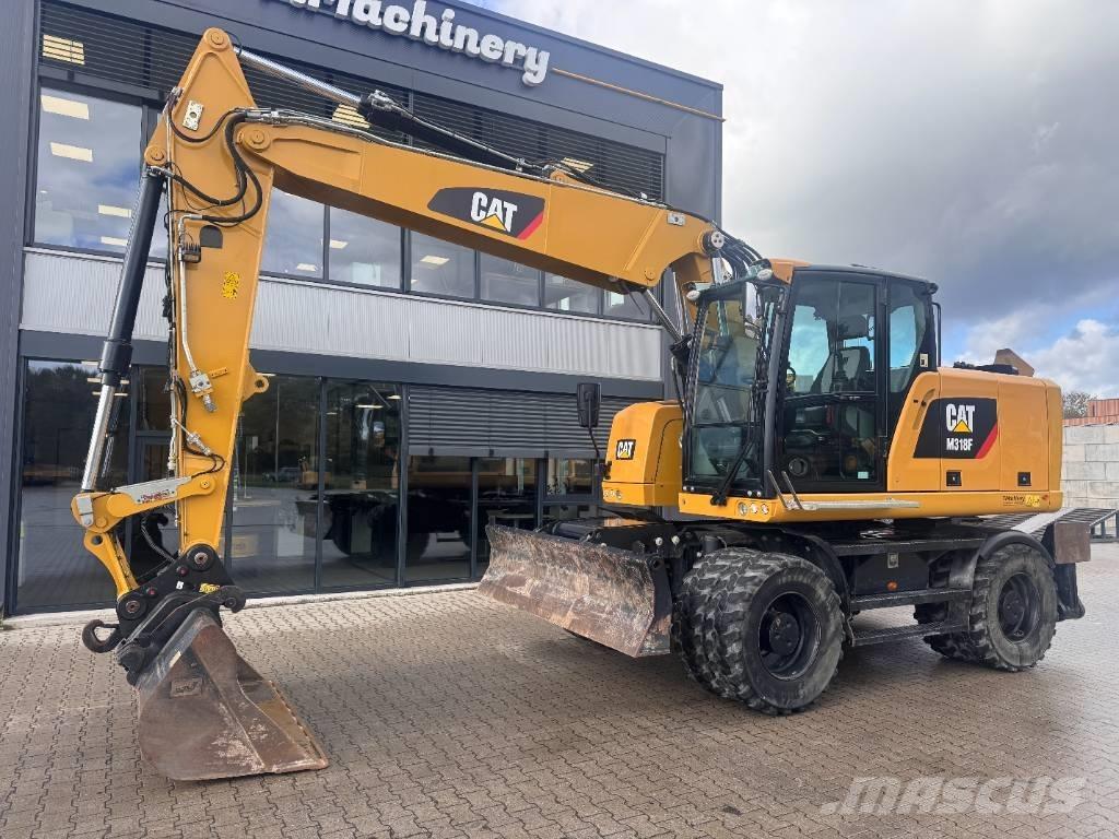CAT M 318 F Bageri točkaši