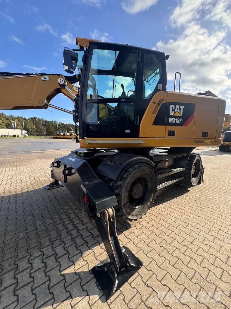 CAT M 318 F Bageri točkaši