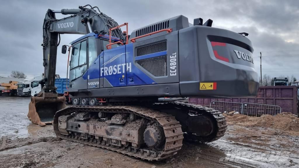 Volvo EC 480 E L Bageri guseničari