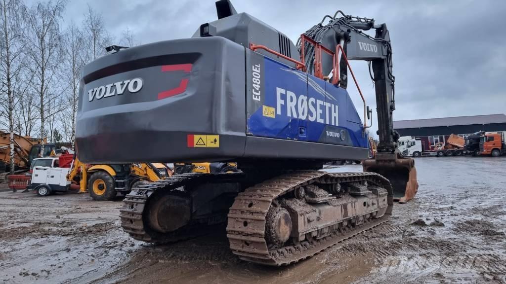 Volvo EC 480 E L Bageri guseničari