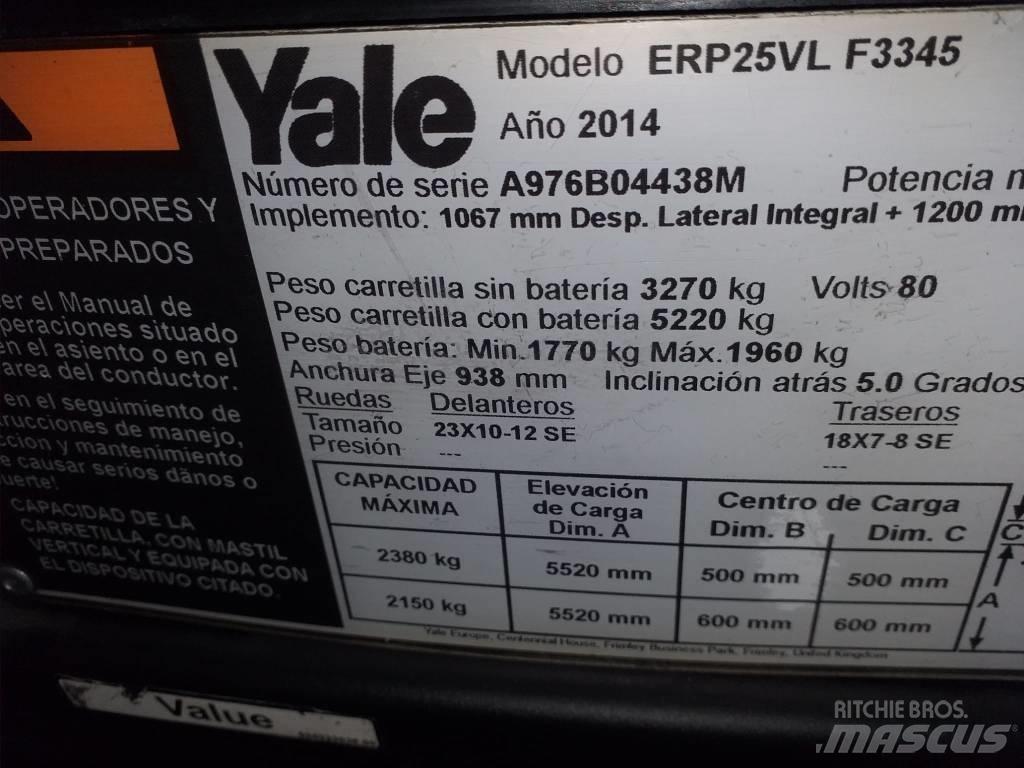 Yale ERP25VL Električni viljuškari