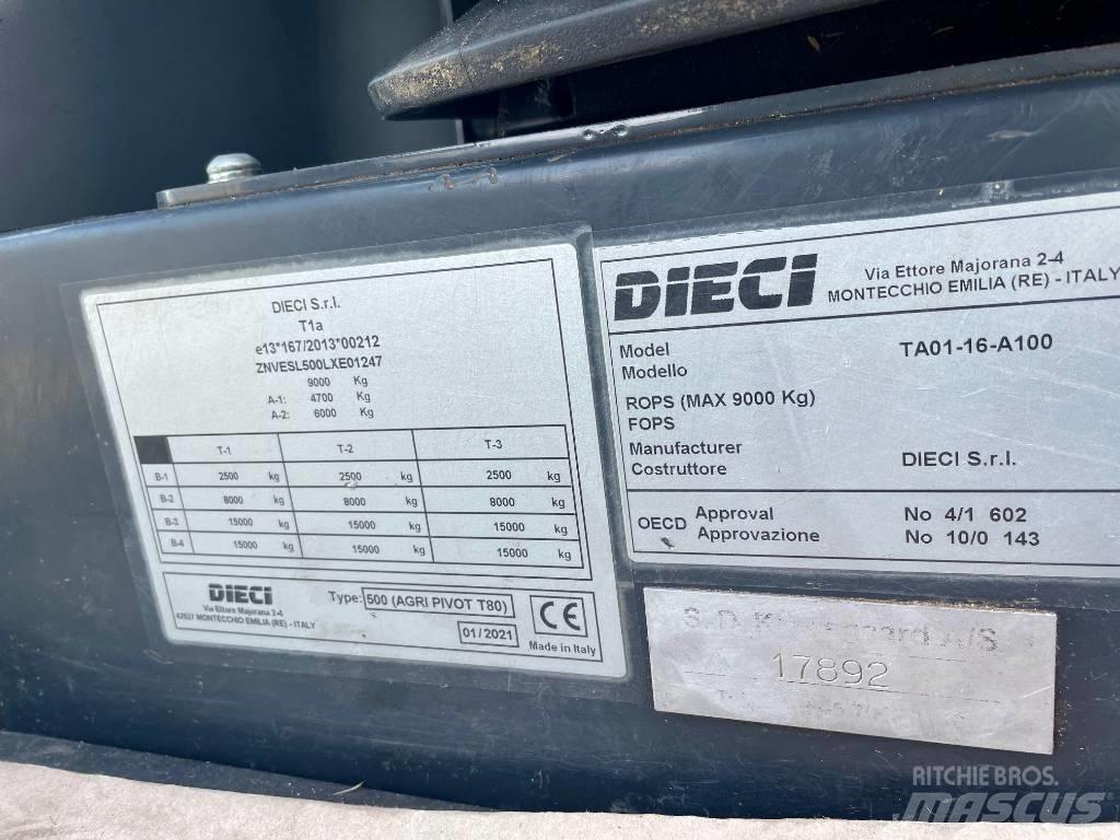 Dieci Agri Pivot T80 Poljoprivredni teleskopski utovarivači