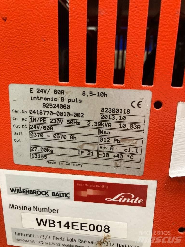 Linde L10AC/1170 Ručni električni viljuškar