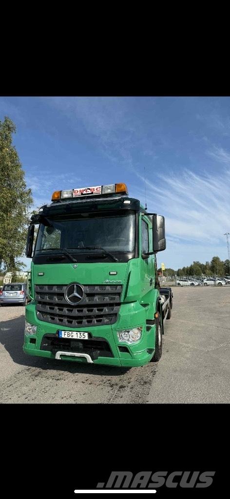 Mercedes-Benz Actros Rol kiper kamioni sa kukom za podizanje tereta