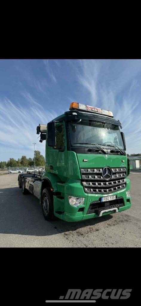 Mercedes-Benz Actros Rol kiper kamioni sa kukom za podizanje tereta