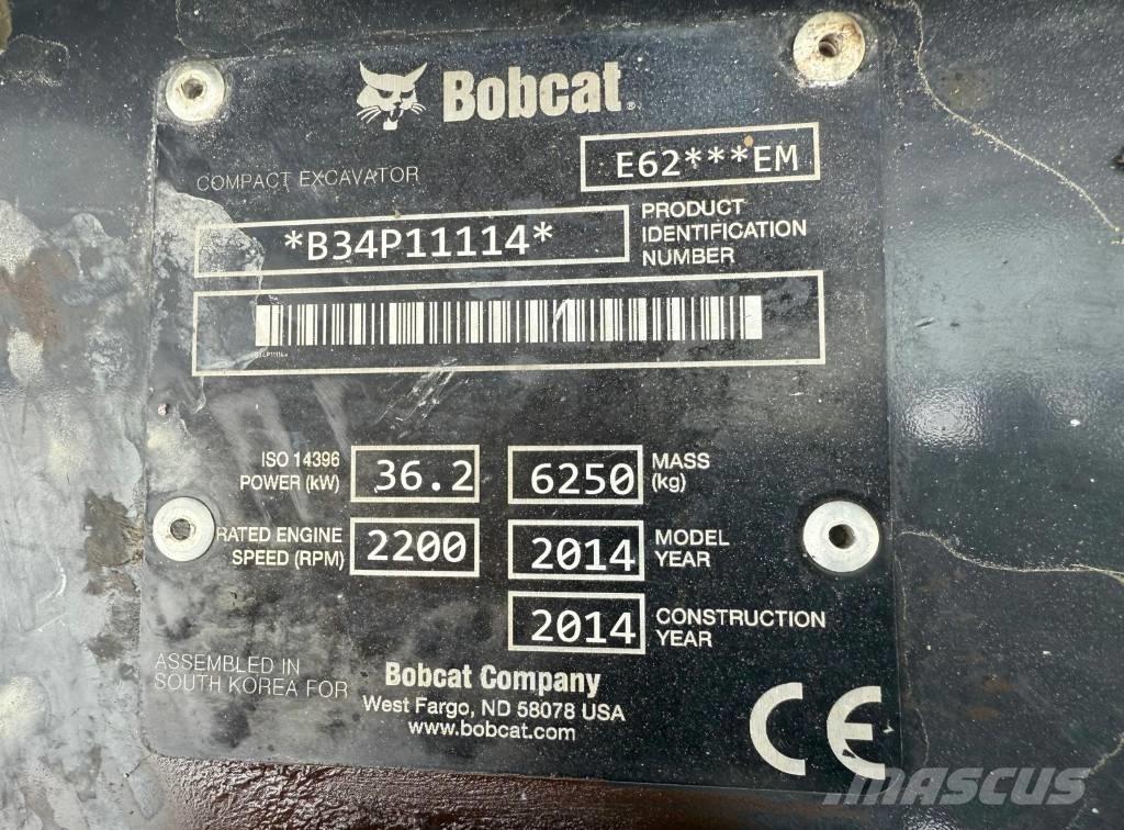 Bobcat E 62 Mini bageri < 7t