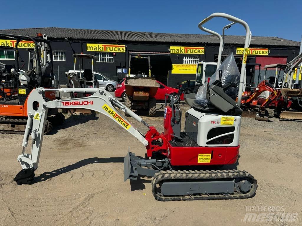Takeuchi TB 210 R Mini bageri < 7t