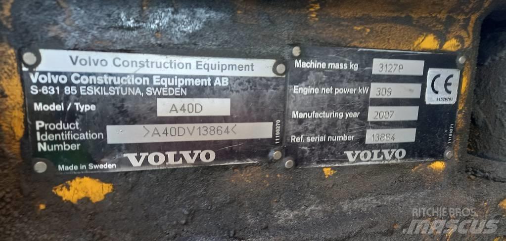 Volvo A 40 D Zglobni damperi