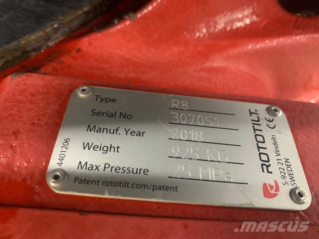 Rototilt R8 Brze spojke