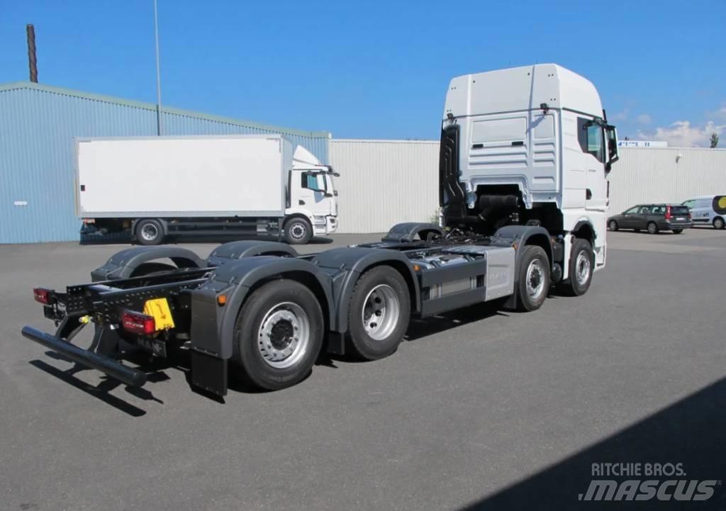 MAN TGX / TGS chassi Kamioni sa kranom