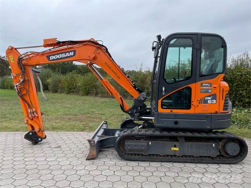 Doosan DX63-3 Mini bageri < 7t